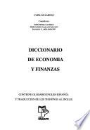 Diccionario de economía y finanzas