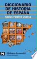 Diccionario de historia de España