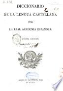 Diccionario de la lengua castellana