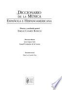 Diccionario de la música española e hispanoamericana