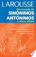 Diccionario de Sinónimos, Antónimos e ideas afines