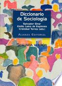 Diccionario de sociología