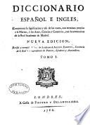 Diccionario español e ingles,