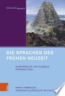 Die Sprachen der Frühen Neuzeit