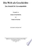 Die Welt als Geschichte