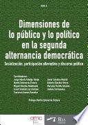 Dimensiones de lo público y lo político en la segunda alternancia democrática