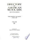 Directory of American Scholars