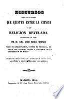 Discursos sobre las relaciones que existen entre la ciencia y la religión revelada pronunciados en Roma, 1