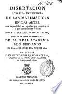 Disertación sobre la influencia de las matemáticas en las artes