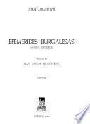 Efemérides burgalesas