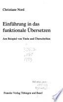 Einführung in das funktionale Übersetzen