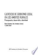 Ejercicio de gobierno local en los ámbitos rurales