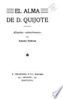 El alma de D. Quijote