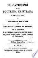 El Catecismo de la doctrina cristiana esplicado, ó, Esplicaciones del Astete que convienen también al Ripalda