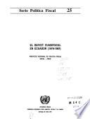 El deficit cuasifiscal en Ecuador (1979-1987)