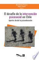 El desafío de la intervención psicosocial en Chile