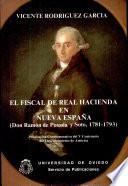 El fiscal de Real Hacienda en Nueva España