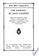 El gran Galeoto, edited with introduction, notes, exercises, and vocabulary