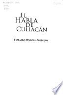 El habla de Culiacán