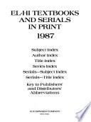 El-Hi Textbooks and Serials in Print