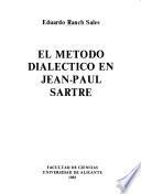 El metodo dialéctico en Jean-Paul Sartre