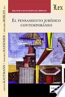 El pensamiento jurídico contemporáneo