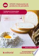 Elaboración de productos de panadería. INAF0108