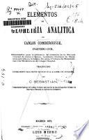 Elementos de geometría analítica