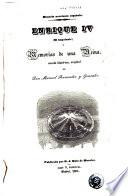 Enrique IV (El Impotente); ó, Memorias de una reina