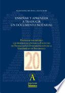 Enseñar y aprender a traducir un documento notarial