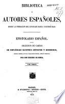 Epistolario español