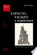 Espacio, tiempo y arquitectura