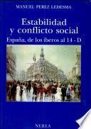Estabilidad y conflicto social