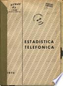 Estadistica telefonica