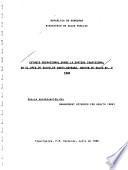 Estudio operacional sobre la partera tradicional en el área de salud de Santa Bárbara, Regíon de Salud No. 3, 1985