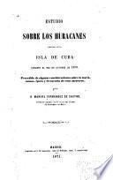 Estudio sobre los huracanes ocurridos en la isla de Cuba durante el mes de octubre de 1870
