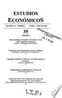 Estudios económicos