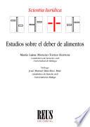 Estudios sobre el deber de alimentos