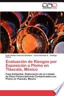 Evaluación de Riesgos Por Exposición a Plomo en Tlaxcala, México