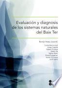 Evaluación y diagnosis de los sistemas naturales del Baix Ter (eBook)