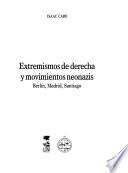 Extremismos de derecha y movimientos neonazis