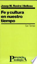 Fe y cultura en nuestro tiempo