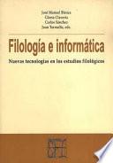 Filología e informática