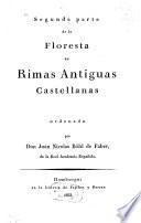 Floresta de Rimas antiguas Castellanas
