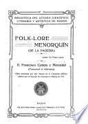 Folk-lore menorquín (De la pagesía) Lema