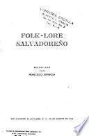 Folk-lore salvadoreño
