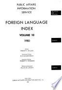 Foreign Language Index