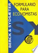 Formulario para economistas