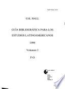G.K. Hall Bibliographic Guide to Latin American Studies