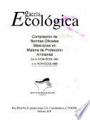 Gaceta ecológica